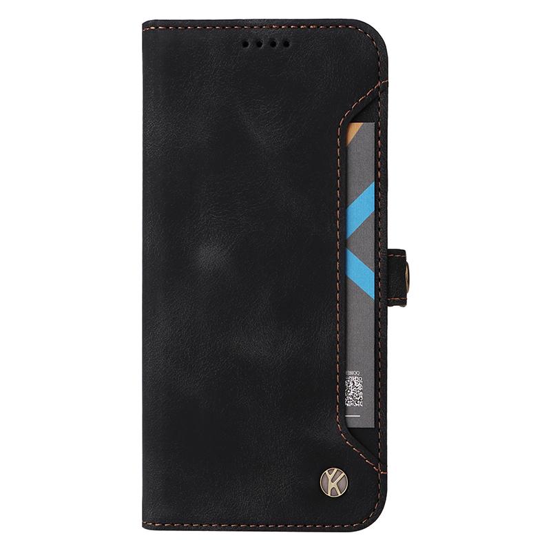 YIKATU YK-002 For Samsung Galaxy A35 5G Wallet Case PU Leather Flip Stand Phone Cover with Outer Card Slot