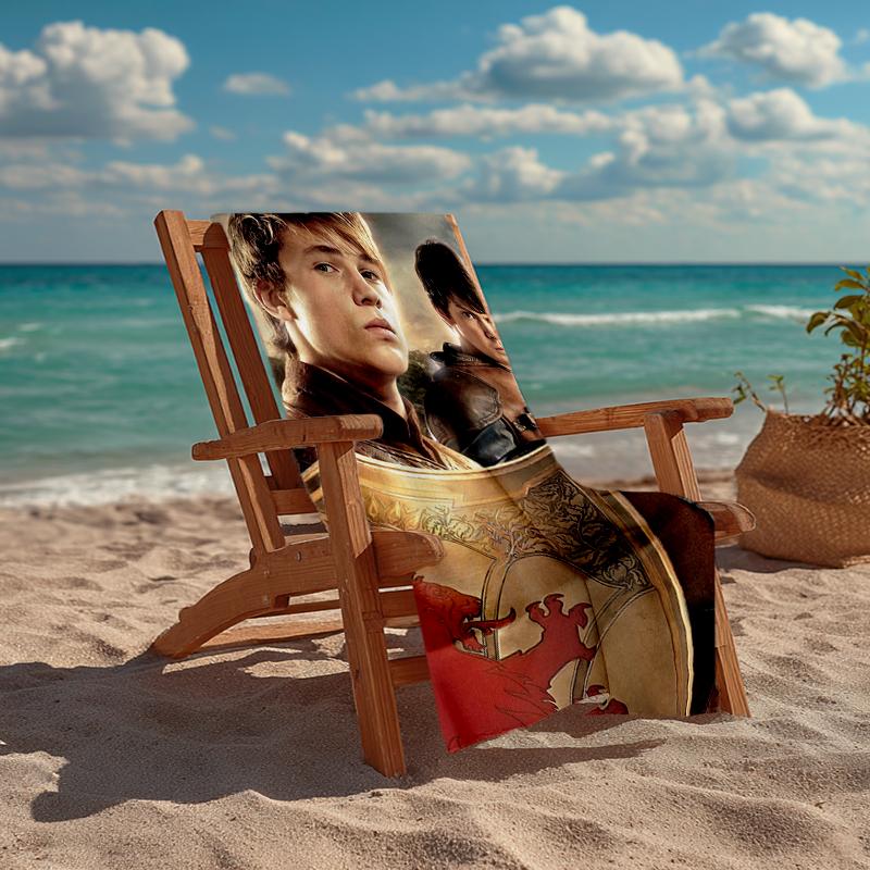 Ultra-Soft Beach Towel with The Chronicles of Narnia Theme,Ideal for Pool - Camping, Diving - Perfect Travel Essential, Vibrant Beach Towel.