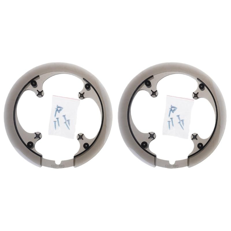 Quickly Install Bicycles Chainring Protectors Reinforced Bike Chainring Cover for Various Types of Bike