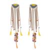Colorful Summer Earrings for Women Dangle Drop Bohemia Tassel Earrings Vintage Chic Dainty Party Decors Daily Wear Gifts
