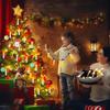LED Christmas Candle String Lights With Clips Battery Powered Flameless Candle Lights For Xmas Tree Holiday Wire Lighting