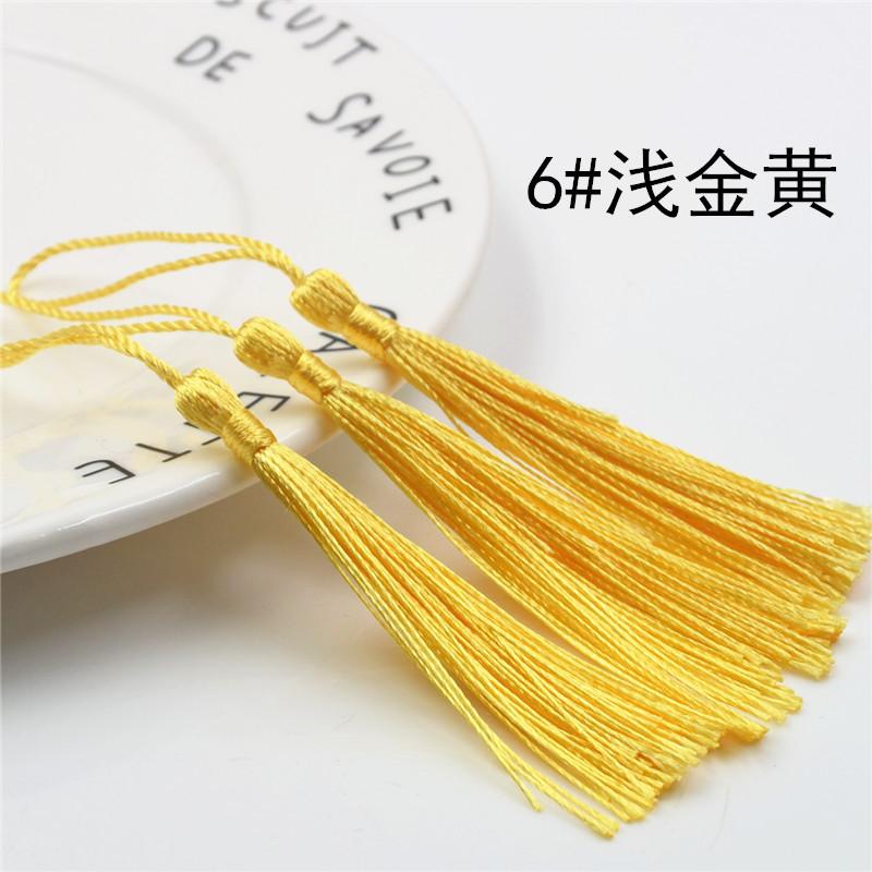 Vertical And Supple Chinese Knot Fringe Accessories Small Hanging Spike 13Cm Bookmark Suizi Clothing Sugar Box Tassel