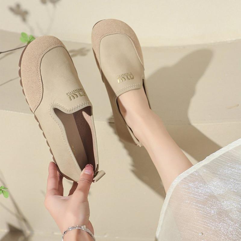 

Модные новые кожаные туфли женские роскошные балетки женские повседневные слипоны туфли водителя женские мокасины ручной работы женские красные лоферы 35 грязно-белый