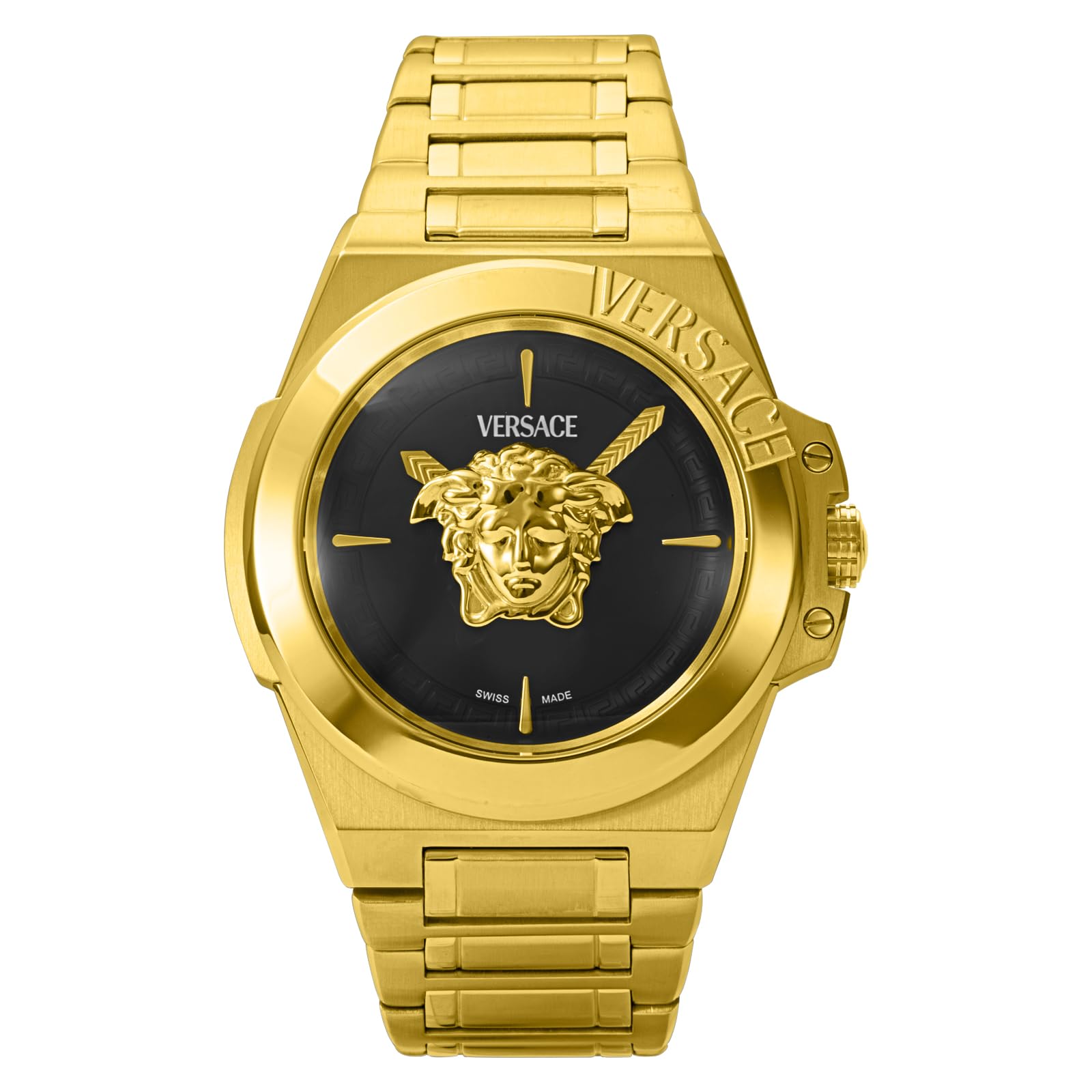 

Wristwatch Versace Hella VE8D00624 Gold [Versace] [Used] чорний