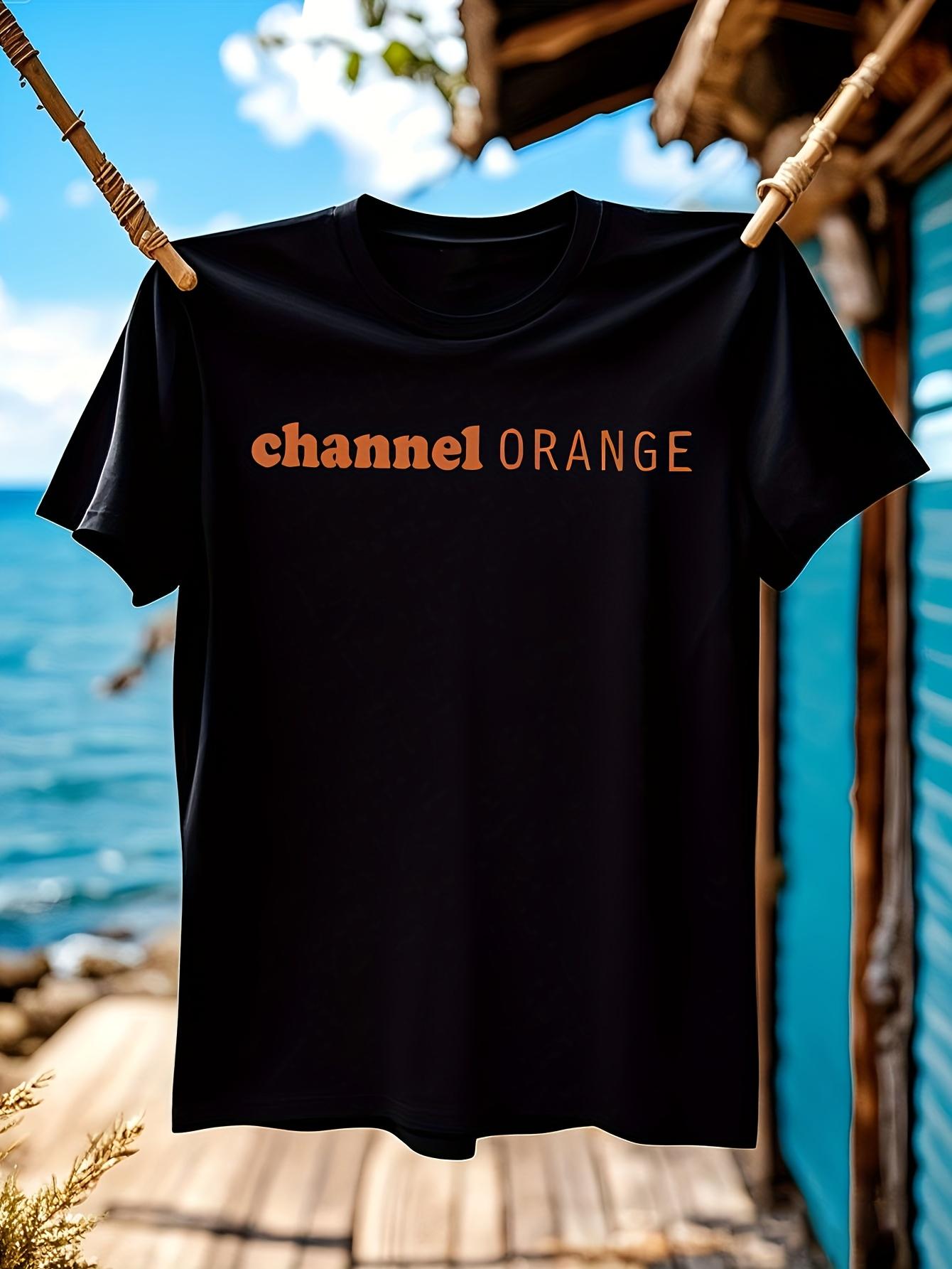 Vintage Tshirt Vintage Hip Hop Tshirt - Black with Orange... S