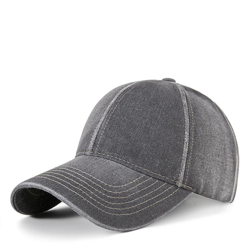 Retro washed denim baseball cap - Available in multiple colors - Suitable for both men and women - Perfect for daily outings