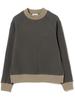 Beams Boy Jackman Custom Waffle Dark Free Size Mid-Neck Sweatshirt, Women's, Gray,