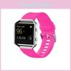 For Fitbit Blaze Silicone Watch Band With Stainless Steel Buckle For Fitness Tracking And Daily Wear