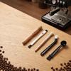 Kaffeemaschinen-Reinigungsbürsten-Set, Holz-Mühlenbürste, Brühgruppenbürste, Kaffee-Bürsten-Set für Kaffeemaschinen