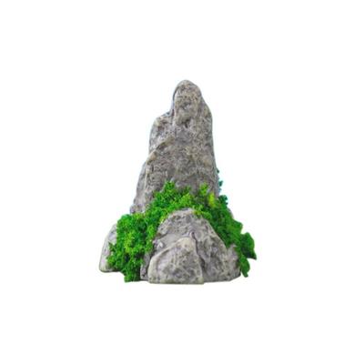 Decorative Mini Rockery Ornament Resin Figurines Miniatures Imitation Fake Mountain Simulation Mini Mountain Statue Mini Garden