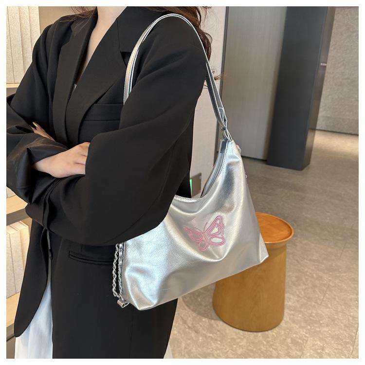 Soft Touch Faux Leather Tote Bag Minimalist Style Shoulder Handbag for Women CLE