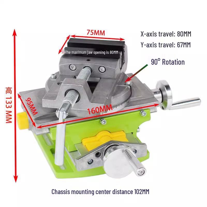 High-Precision Multifunctional Mini Drill & Milling Machine with Electric Stand