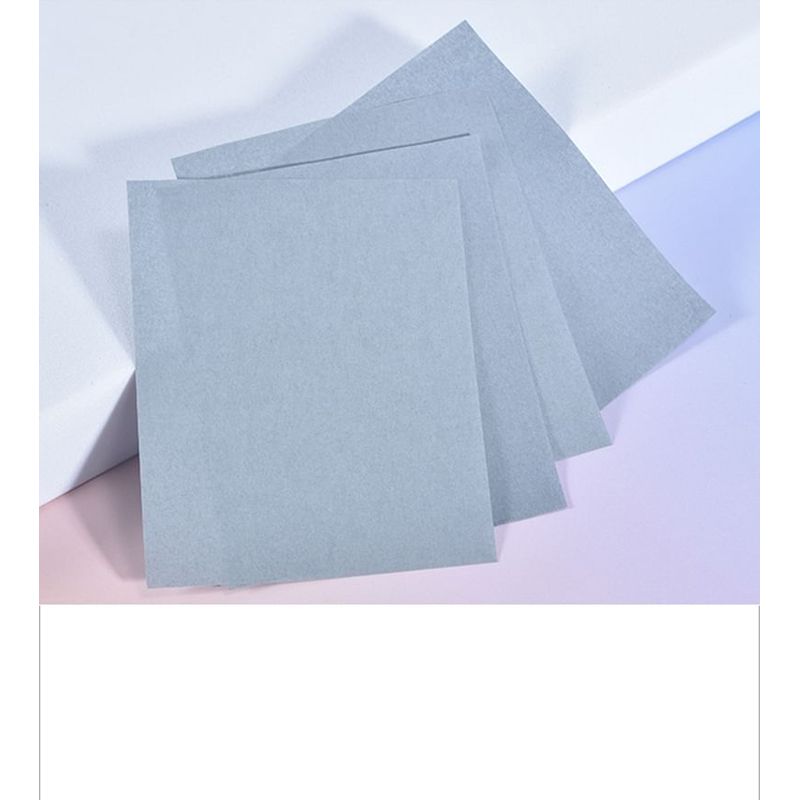Puremantis - Set: Charcoal Blotting Paper + Powder Puff + Case