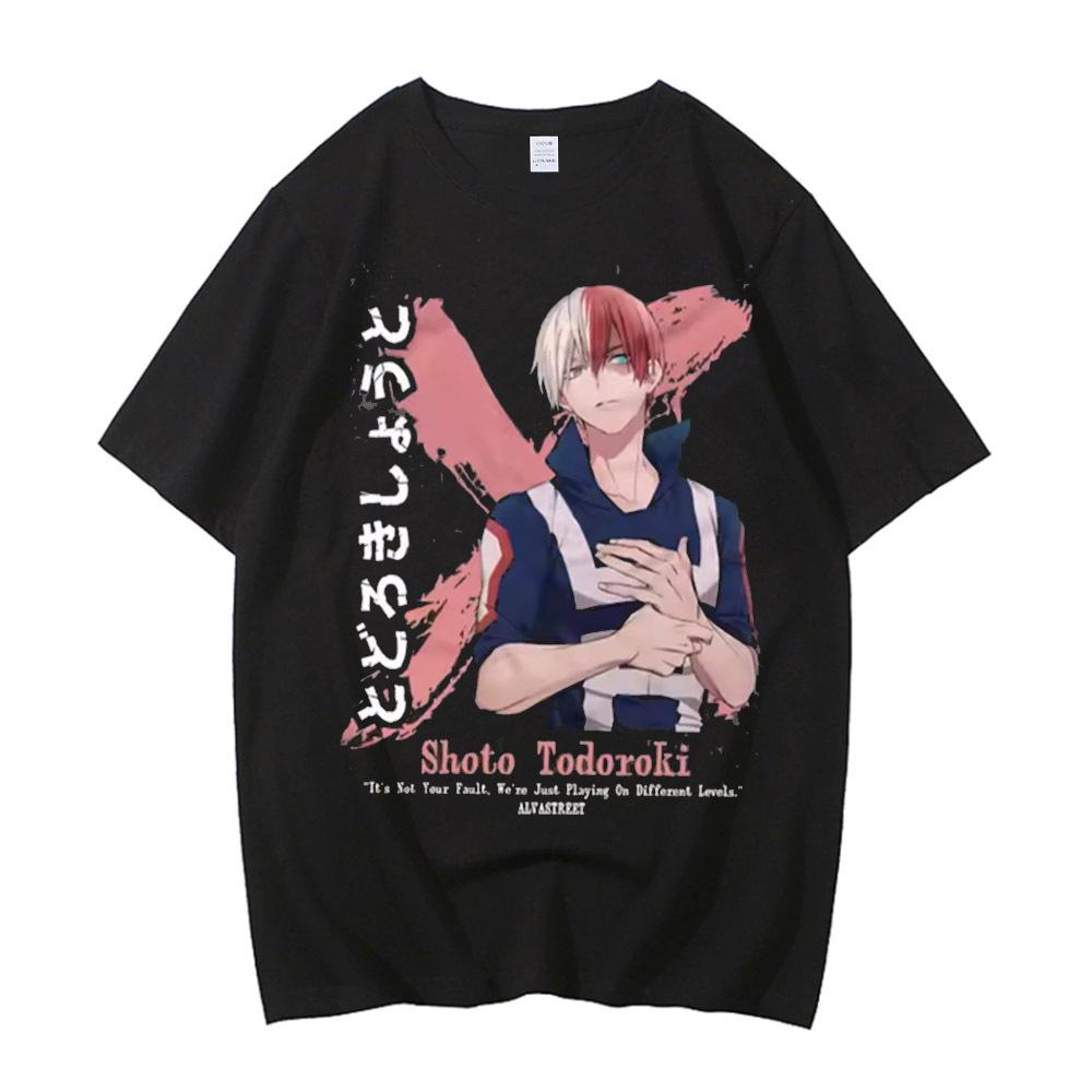 Bakugo cotton t-shirt teen Colorful Classic hip hop Graphic Punk Gothic shirt Retro Vintage 2000s Pop Culture Pastel10