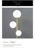 Modern Minimalist Iron Art Three-Head Floor Lamp for Living Room and Bedroom