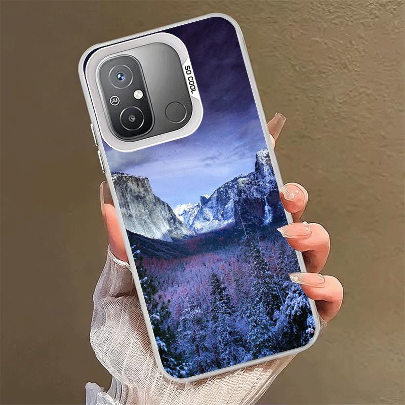 Mountain Peaks Landscape Shockproof Phone Case for Xiaomi Poco X7 X6 X5 X3 Pro F7 Ultra M8 Redmi 15C 15 14C 13C 12C 10C 13 12 10