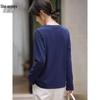 Women's Sequin Embroidered Long-Sleeve T-Shirt