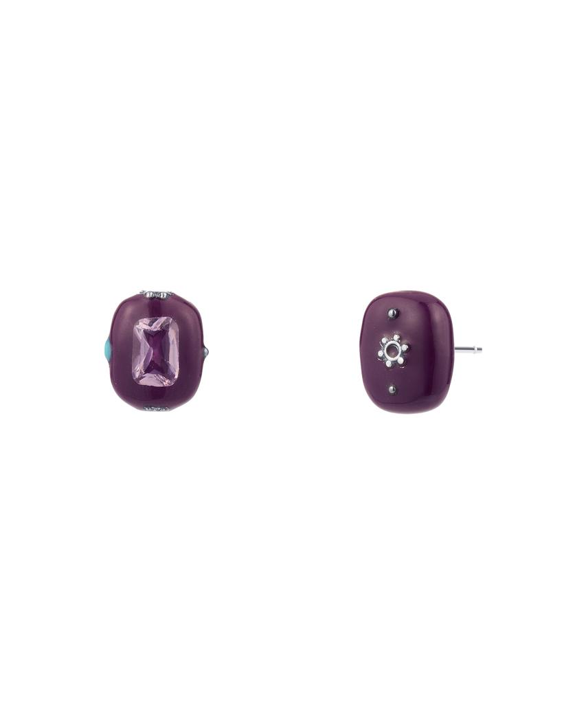 NFF Aegis Earrings-Purple