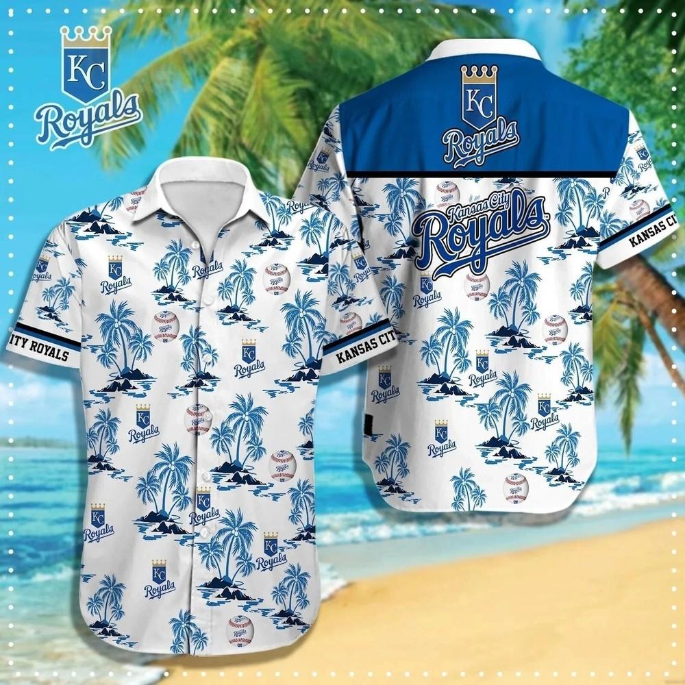 Kan*sas City Royals Tropical Paradise Hawaiian Shirt Unisex T-Shirt S