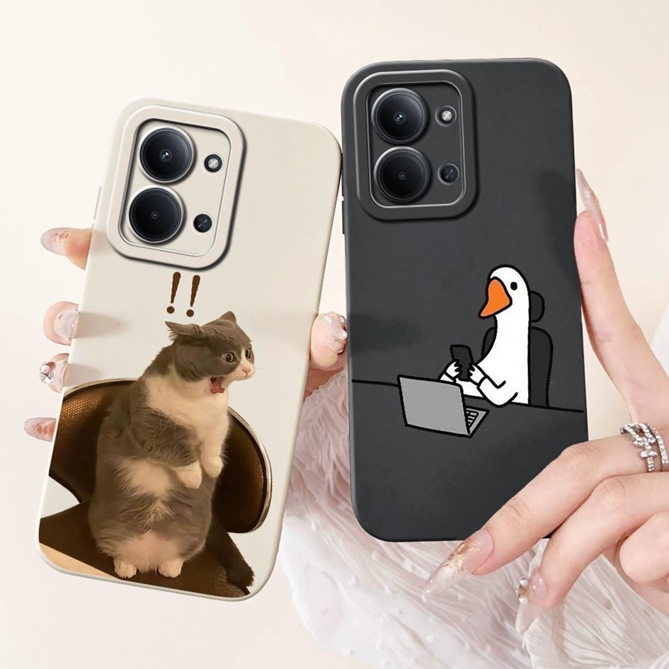 Pro pouzdro Xiaomi Redmi 15C 2025 Kryt telefonu Měkký silikon Módní malovaný Plná ochrana Funda Pro Xiaomi Redmi15C 5G 2025 Kryt
