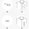 Multi-function Portable Magnetic Eyeglass Clips Holder Hang Brooches Pin Zinc Alloy Magnet Glasses Headset Line Metal Buckle