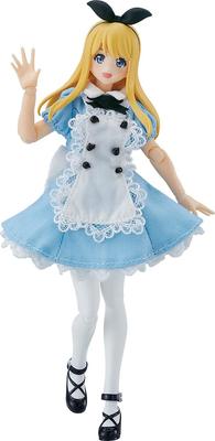 Max Factory Figma Styles Weiblicher Körper mit einteiliger Schürze Koordination Kunststoff bemalt bewegliche Figur [Alice] + Nicht maßstabsgetreu