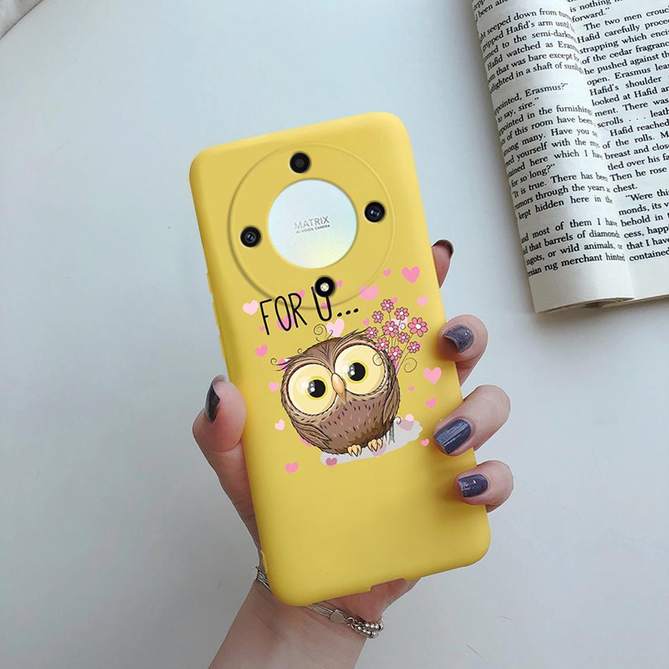 Case For Honor X9a X9b 5G Cover Silicone Soft Fashion Flower Back Shell Coque For Honor X9a X9b X9 a X 9 B 2023 Phone Case Funda