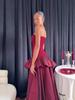 Elegantes ärmelloses langes Ballkleid für Damen - Kollektion Frühjahr 2025