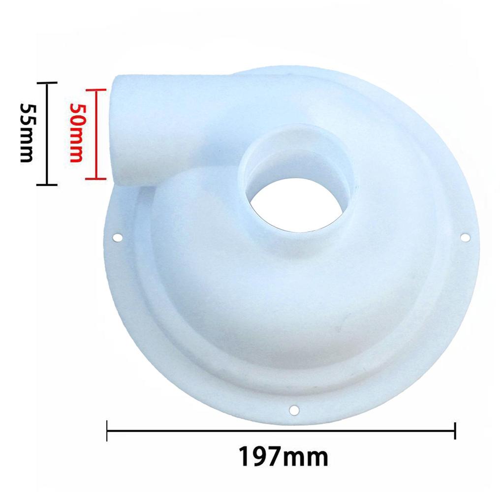 Vacuum Dust Separator Cyclone Cover Portable Construction Waste Sand Plaster Chipboard Cyclone Separator Cover Dust Collector