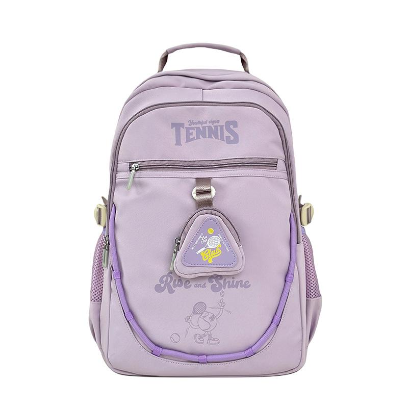 New Large Capacity Schoolbag Cute Cartoon Bear Backpack Lightweight Student Schoolbag Simple Backpack for Women