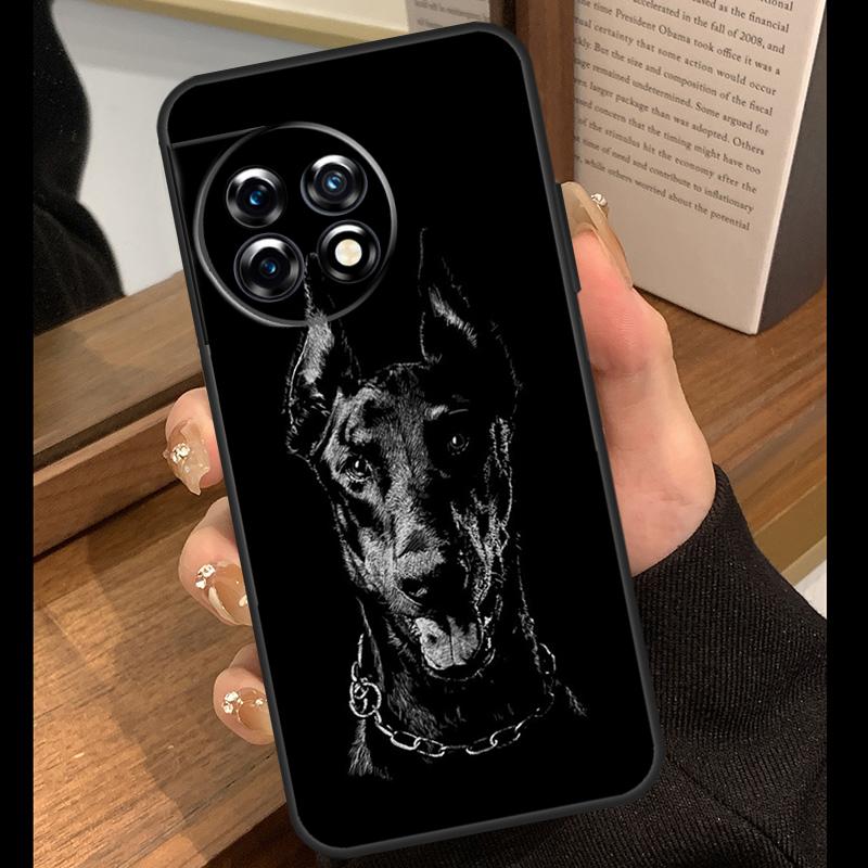 Dachshund Doberman Dog Case For OnePlus 15R 13R 13T 12R 15 13 12 11 10 Pro 10T Nord CE 3 4 Lite N20 N30 Nord 5 Cover