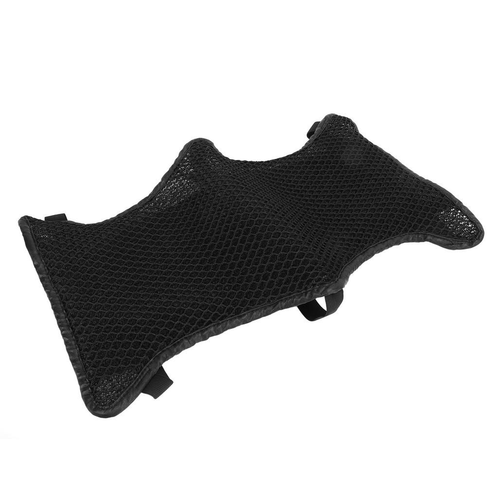 Motorcycle Seat Cushion Cover Seat Mesh Breathable Anti Slip Shock Absorption Pressure Relief Pad
