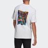 Adidas Originals Adv Munchman T Casual Sports Round Neck Short Sleeve T-Shirt Men Tops White GN2377