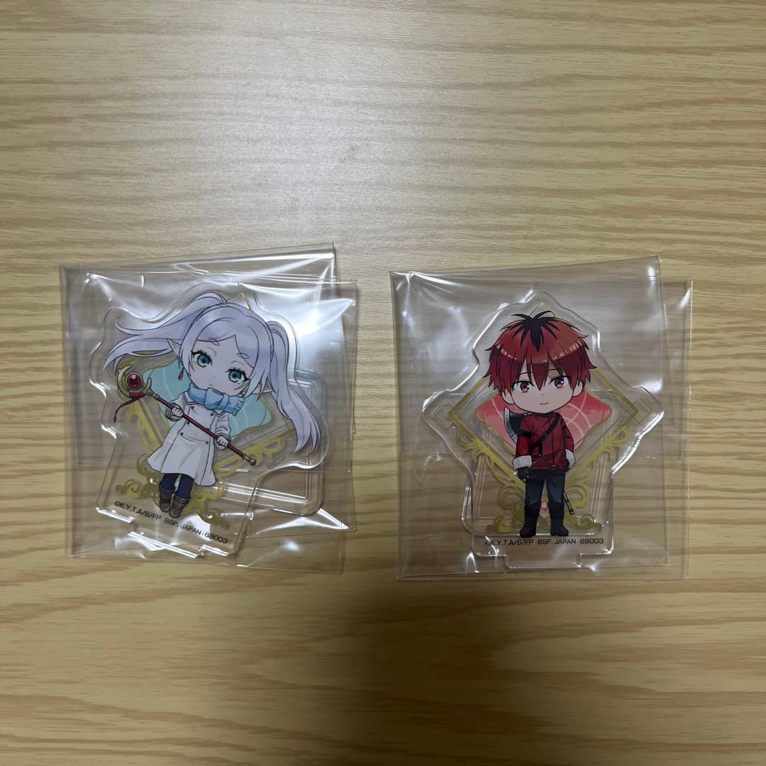 Souls Departed Freiren Ichiban Kuji F PrizeKyun Character Acrylic Stand 2-piece set