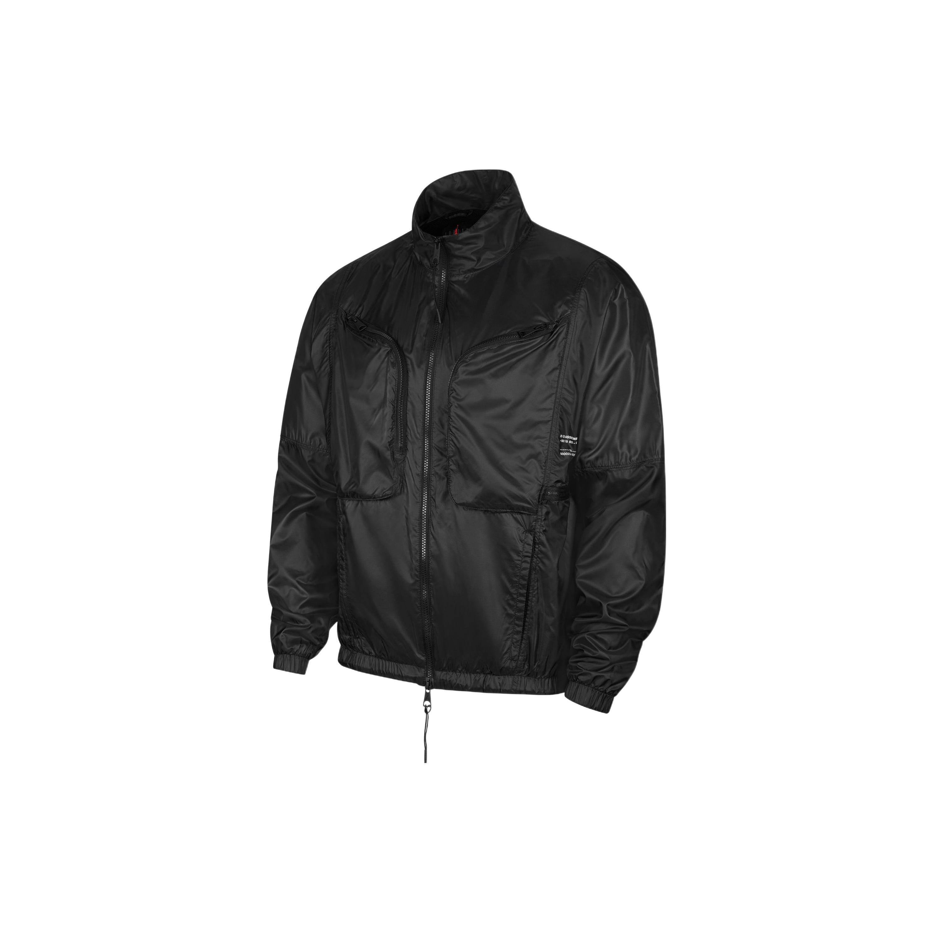 Jordan Jackets Men s Black Stand Collar Moderate Other DM1864-010 S