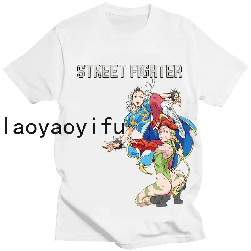 Graphic T Shirts Unisex Women Boxing Hadouken Classic T Shirt Hot Streetwear Tops Unisex Clothing Street Fighter 6 Cammy White Game