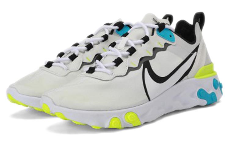 Nike React Element 55 'White Blue Fury Volt'