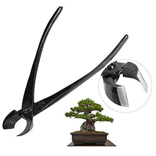 Atyhao gardening scissors bonsai pruning shears 210mm cutter concave round blade knob cutting zinc alloy ergonomic professional branch specific garden