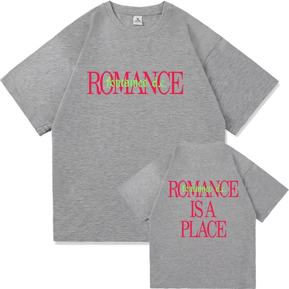 

Fontaines DCRomance T Shirt in The Modern World Men Women Clothing Harajuku TShirt Unisex High Quality Tops Tees Shirts 4XL