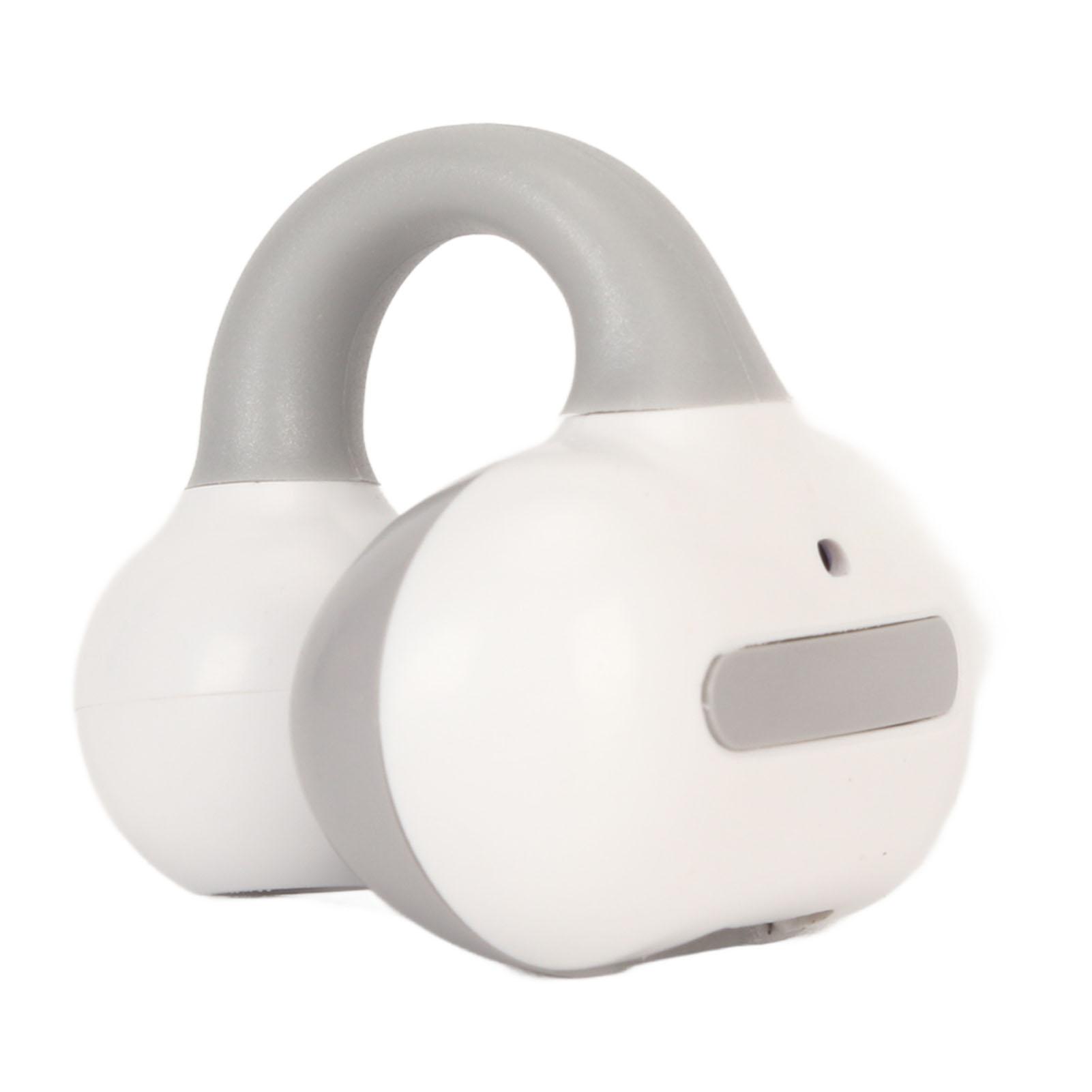 

Беспроводные наушники-клипсы Bluetooth 5.3 стерео одно ухо открытые наушники-клипсы для бизнеса серый