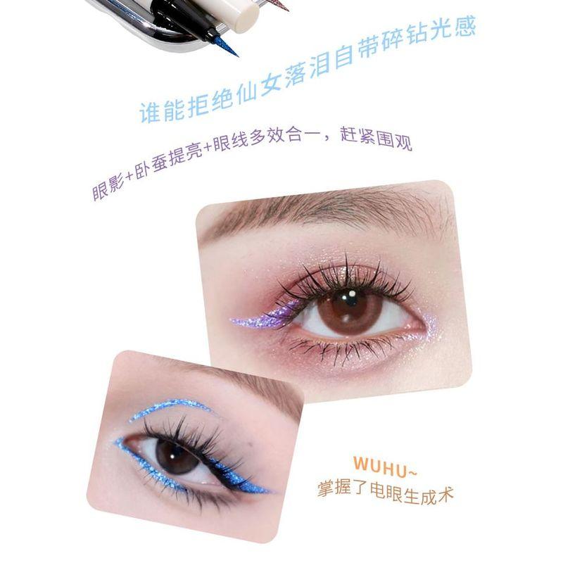 xixi - Punk Metal Diamond Eyeliner Pen - 1-3