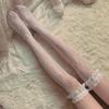 Lolita Lace Stockings Women Thigh Transparent Over Knee Socks Jk Long Stocking