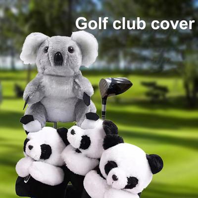 Obal na golfovou hůl Odolný proti opotřebení Odolný proti vyblednutí Tvarově stálý Plyšové Roztomilé zvířátko Odolný Silný Poškození Golfové potřeby