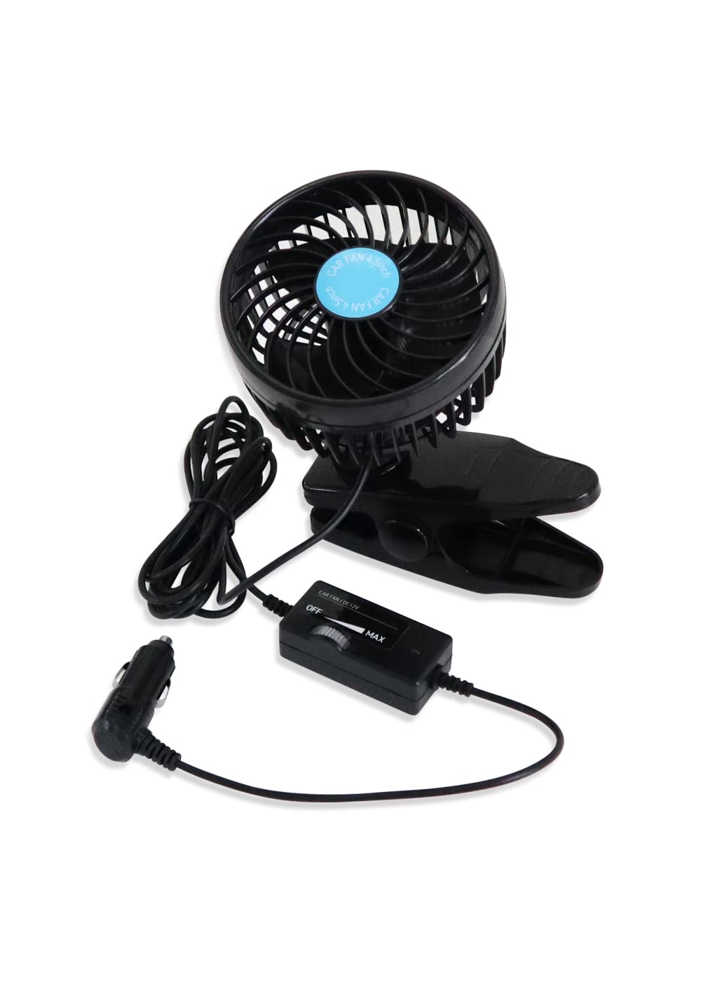 

Meltec Автомобильный вентилятор для DC12V Тихий Мощный Прохладный воздух Регулируемый Регулируемый угол Шарик Черный CF-110 4,5 дюйма Транспортные средства, & (Бесконечный воздушный поток, Клипса чёрный