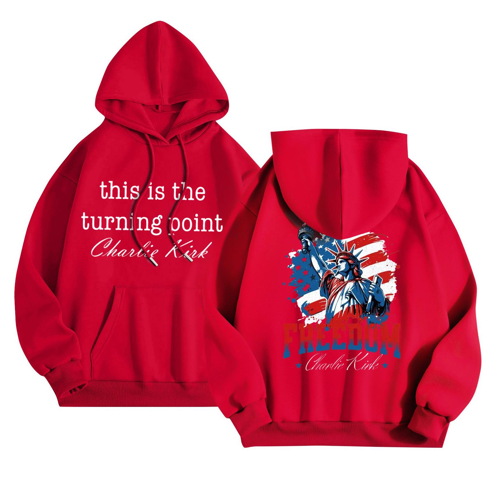 

Женские толстовки, осенняя мода, свитшоты с принтом, повседневная толстовка с длинным рукавом, свободная толстовка, осенняя толстовка S красный