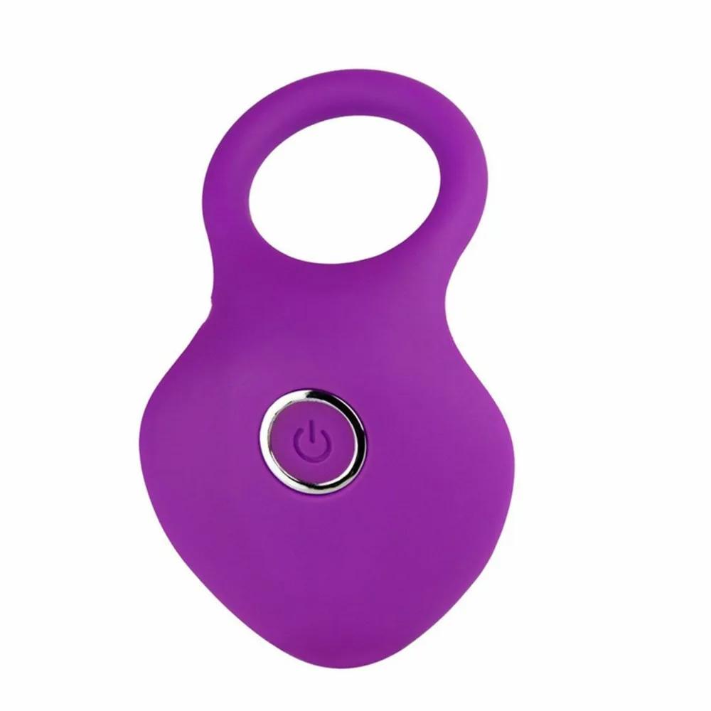 Penis Ring Vibrating Clitoris Stimulator G Spot Sex Toys for Couple Vibro Delay Lick Vagina Orgasm Lock Fine Sleeve Vibrator