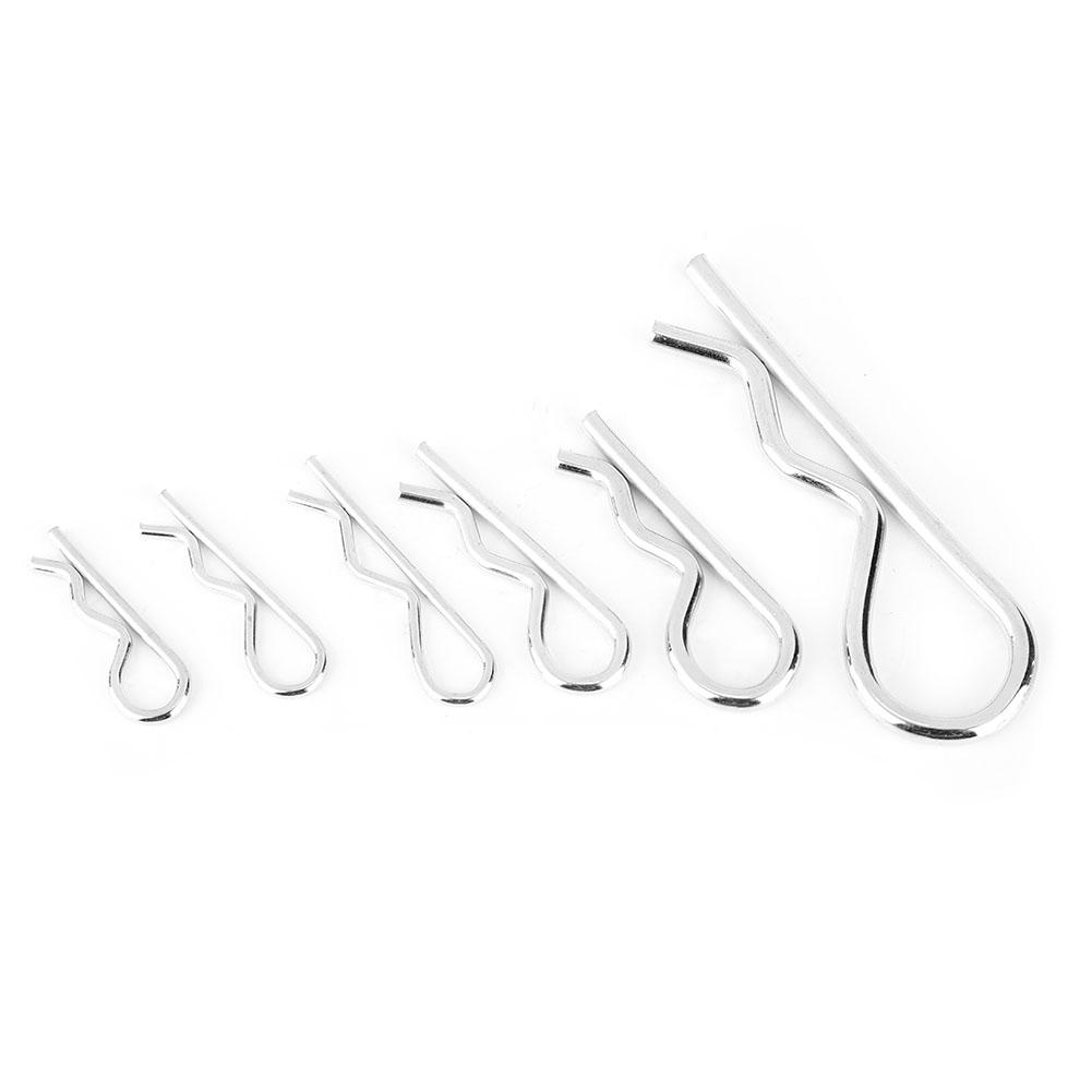 110 STÜCKE R-Typ Edelstahl Verzinkt Wellenstecker Handbetätigte Werkzeuge Zubehör