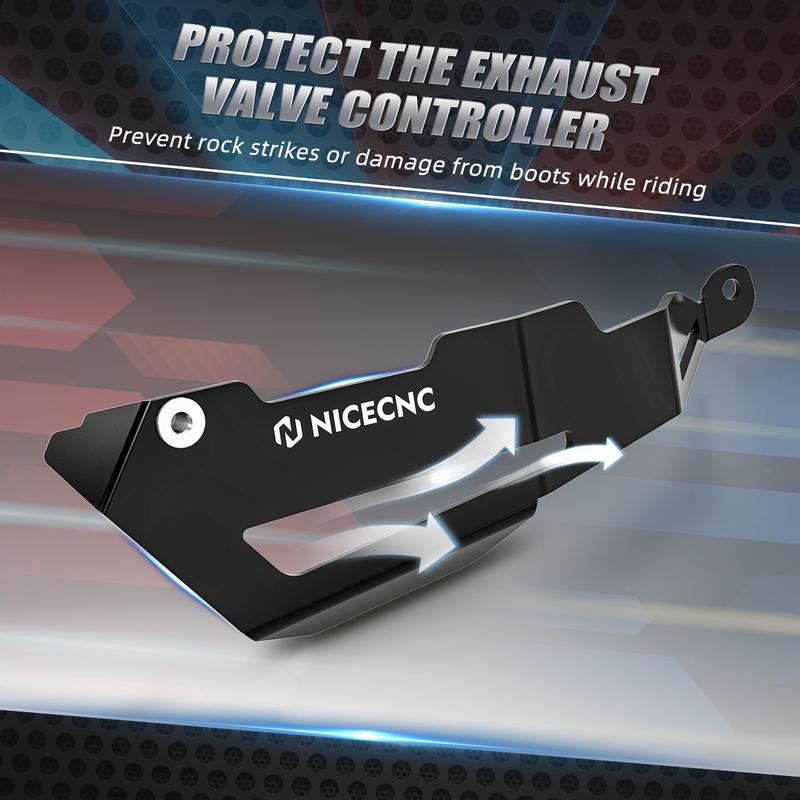 For BMW R1250GS R1200GS GSA Exhaust Flap Control Starter Protector Guard R1250GS/Adventure 2019-2024 R1200 GS ADV 2014-2018