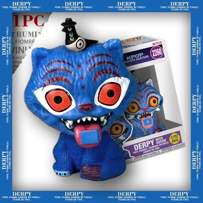 Silikon Derpy Anime Sammlermodell – KPop x Demon Slayer Zoey Rumi Mira Jinu Figur, Limitierte Geschenkidee für Erwachsene Kinder