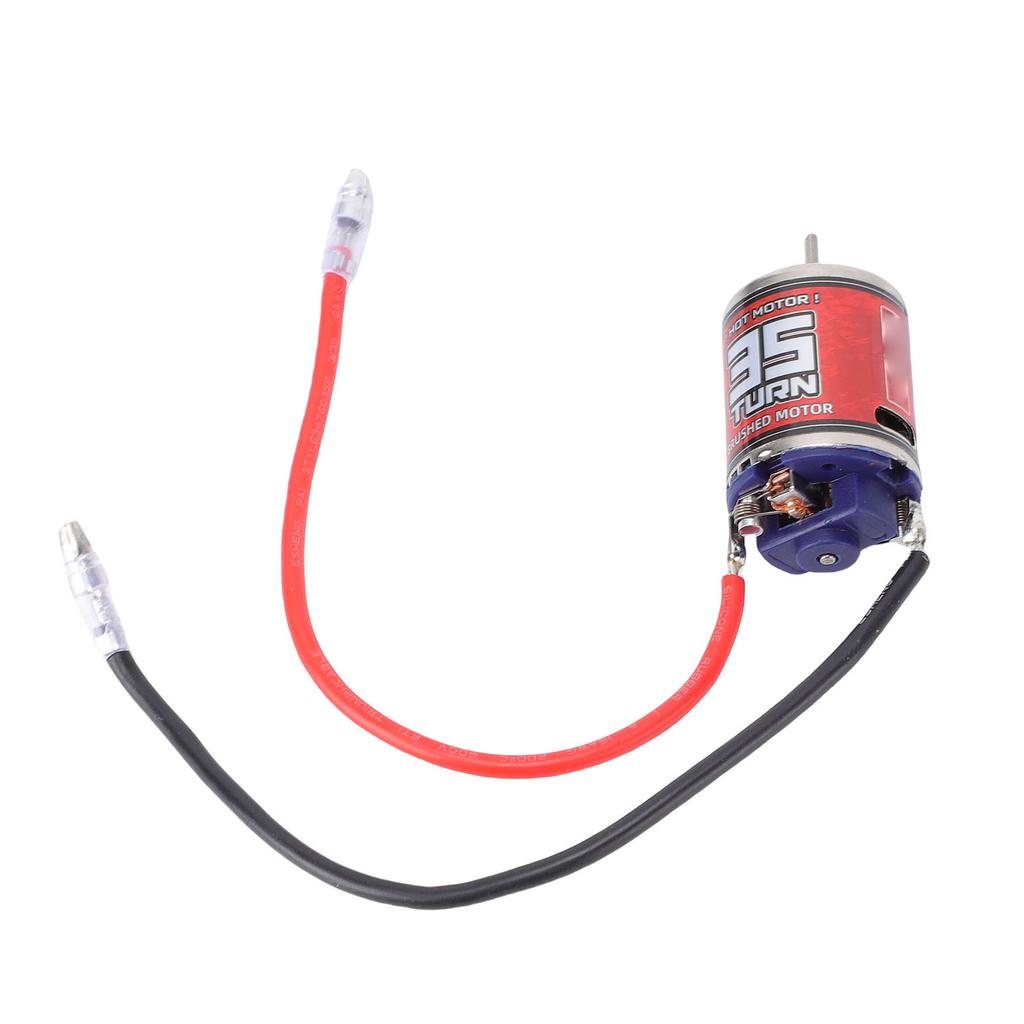 Universal Motor Replacement for Tamiya RC Car 35T High Speed 2.3mm D Axis Brushed Motor with Stainless Steel Housing